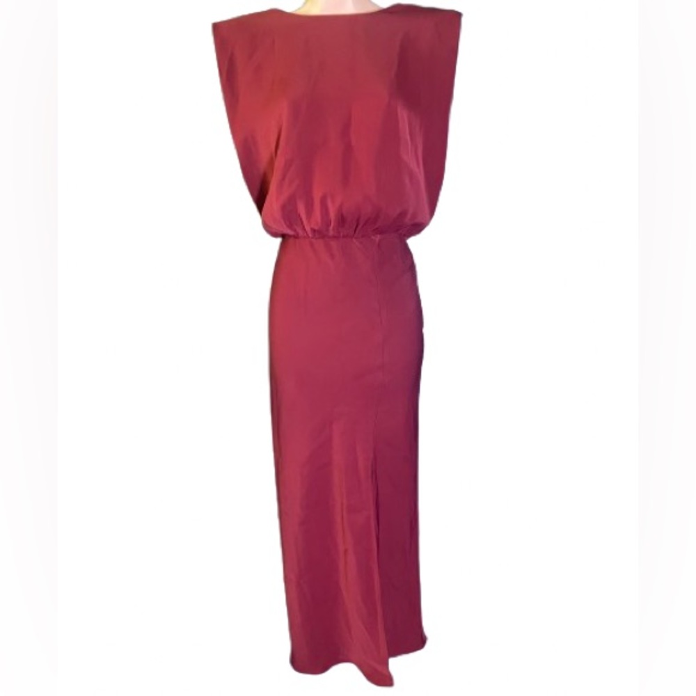 A- New York (EVEREVE)- Koda Dress - Aubergine (plum purple) dress - Size M - NWT